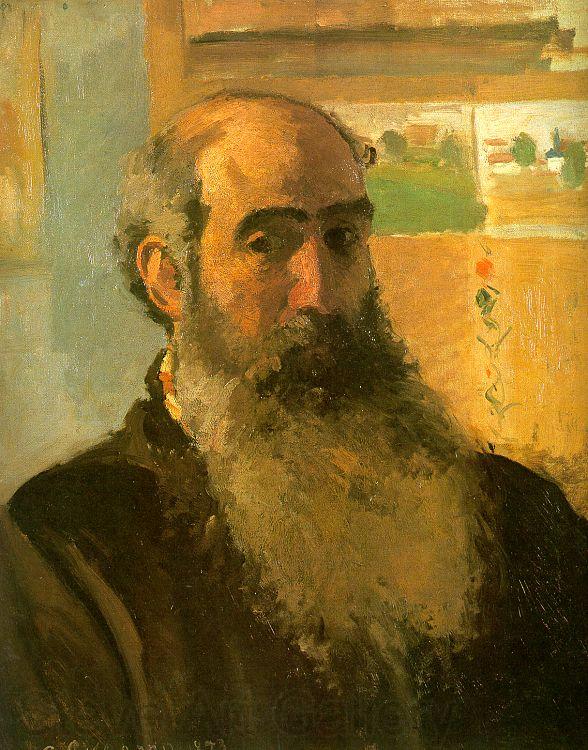 Camille Pissaro Self Portrait Norge oil painting art